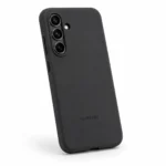 Black silicone case for Samsung Galaxy S26