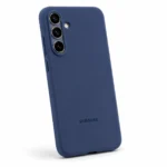 Blue silicone case for Samsung Galaxy S26
