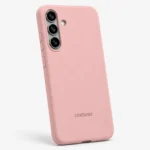Pink gold silicone case for Samsung Galaxy S26