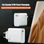 Carregador Rápido 67W USB-C para Xiaomi, Redmi e POCO