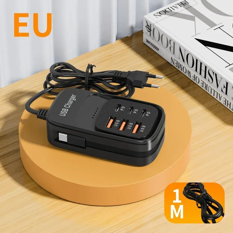 EU Preto 3USB 3C