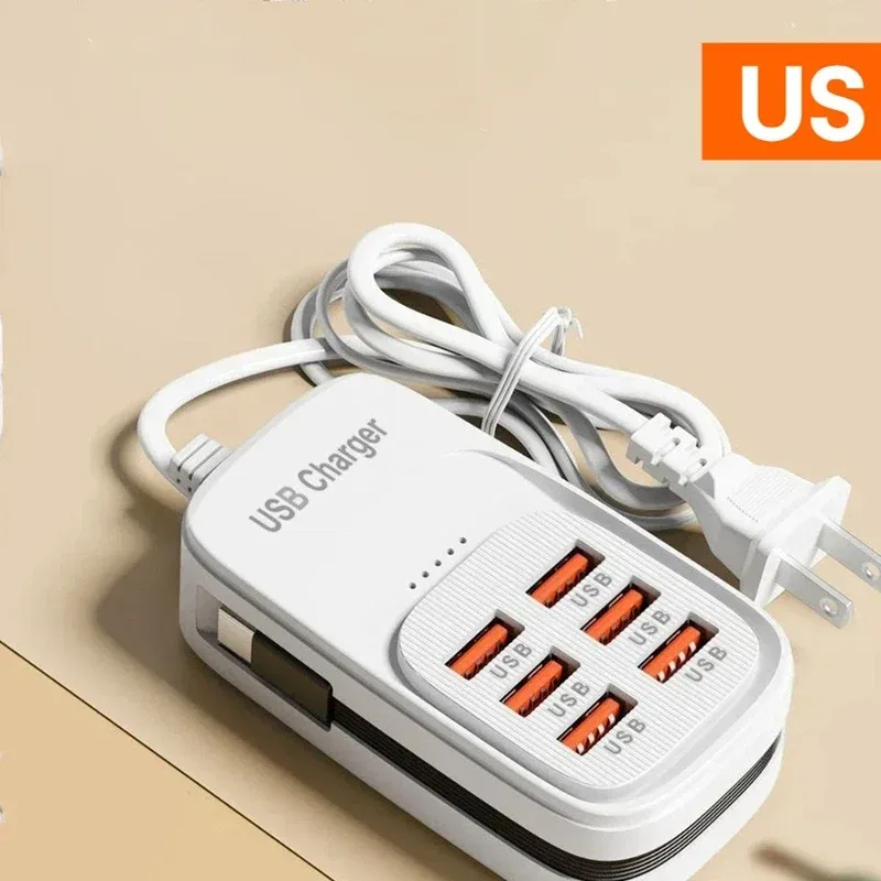 US Branco 6USB